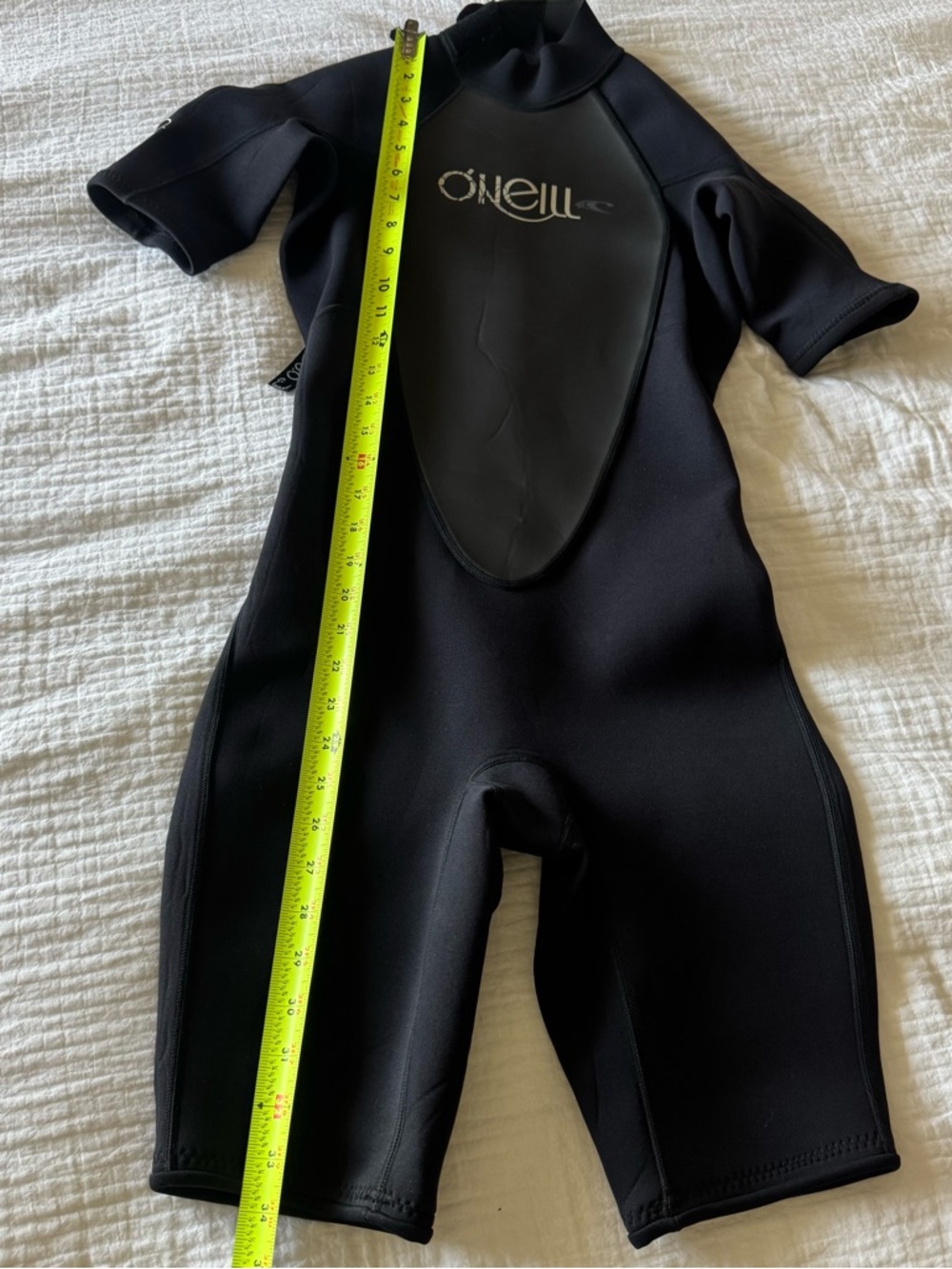 O'Neill Women's Short Sleeve Wetsuit Black Hammer GBS Seamless Flex Zones US 8 - Picture 15 of 16